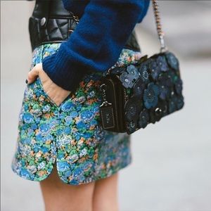 $895 NWT Coach Floral Skirt
